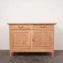 Meuble bas bois aérogommé