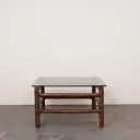 Table bout de canapé bambou vintage