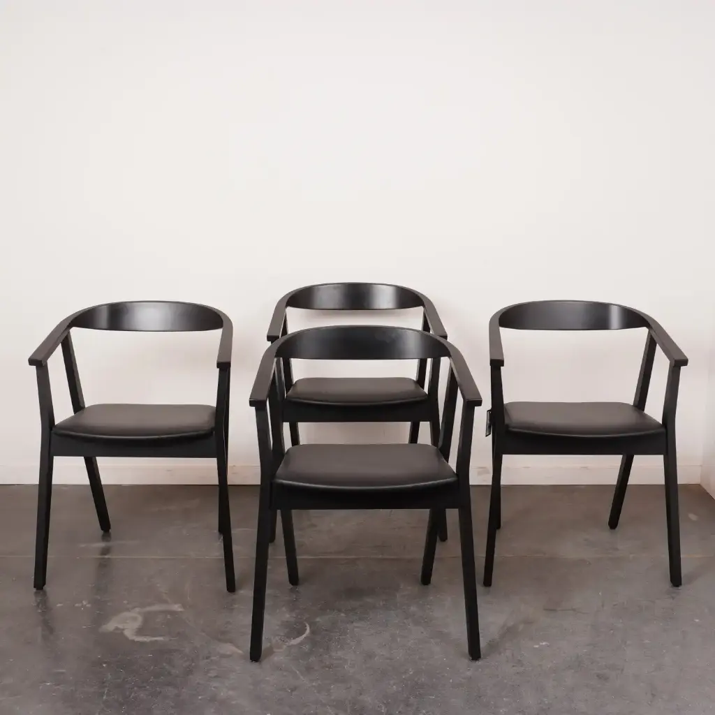 Série de 4 chaises Stockholm Ikea
