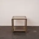 Table bout de canapé Belgo Chrom