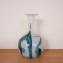 Vase soufflé en verre d'Italie