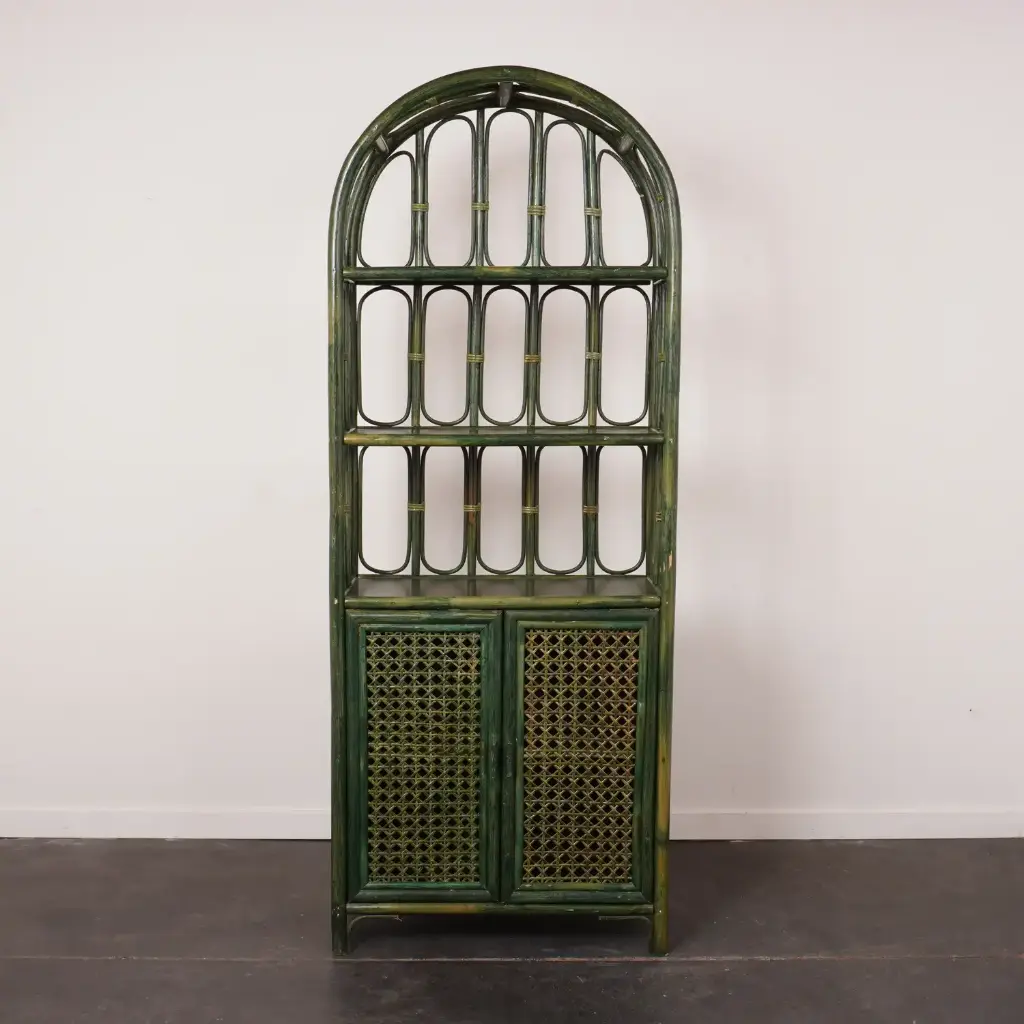 Etagère en bambou vintage