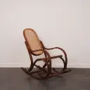Rocking chair enfant bois courbé