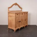 Meuble buffet style Art Déco bois aérogommé
