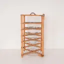 Ancien présentoir à tartes en bois 