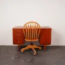 Bureau en bois vintage