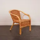 Fauteuil rotin enfant