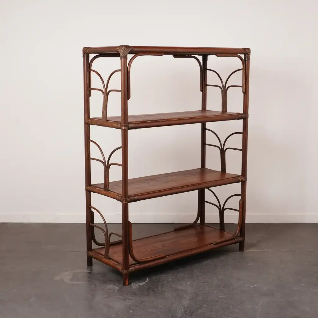 Etagère bambou vintage