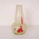 Vase en verre F. Koudelka vintage