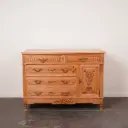 Meuble commode en chêne