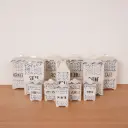 Pots à épices en faïence de Wasmuel Belgique 