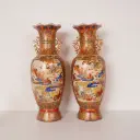Paire de vases Satsuma