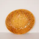 Plat Boch Frères Keralux "paille" vintage