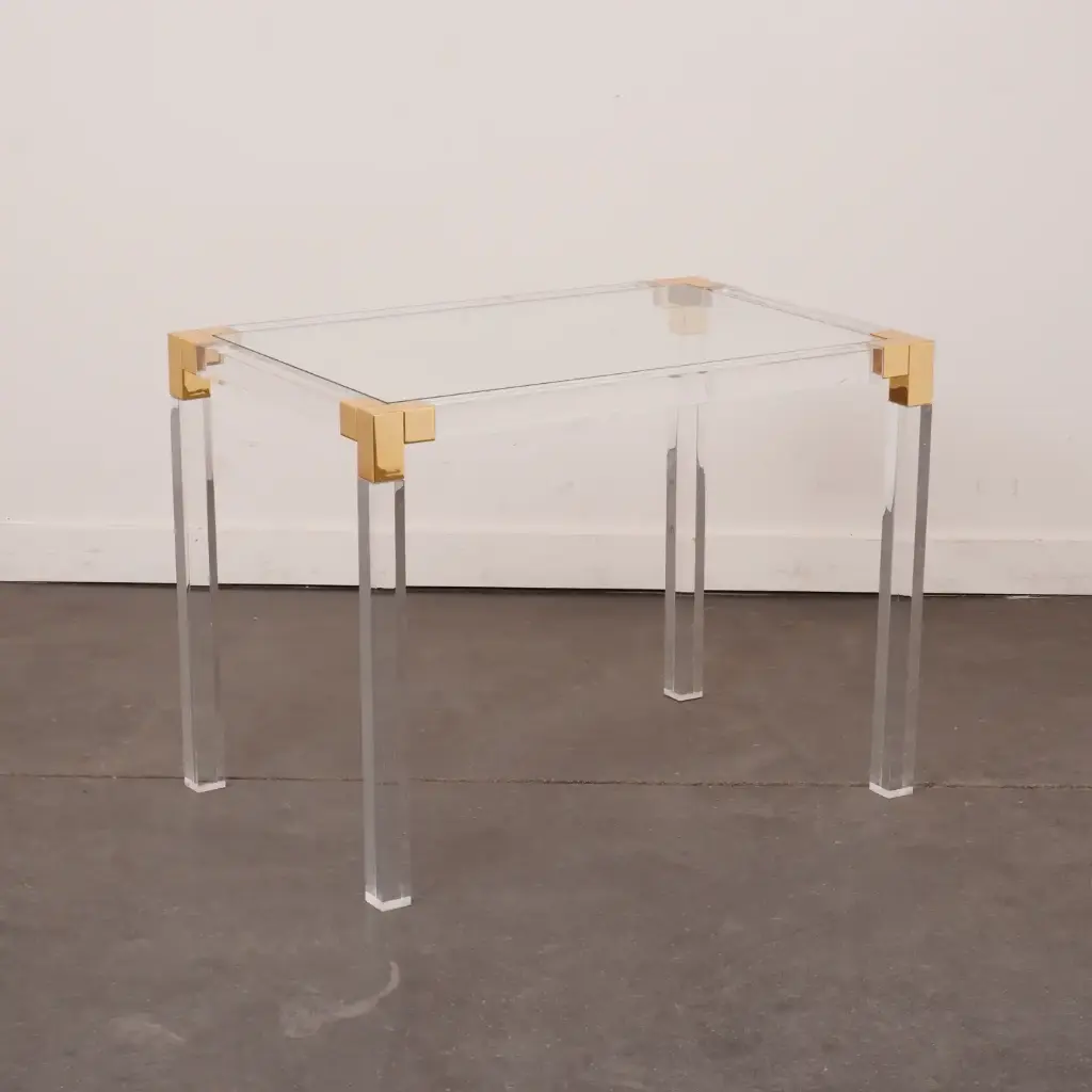 Table bout de canapé style Charles Hollis Jones