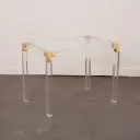 Table bout de canapé style Charles Hollis Jones
