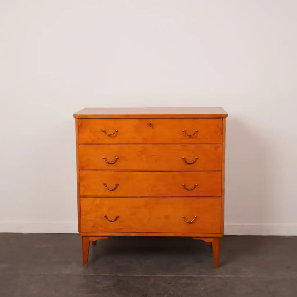 Commode en bois 4T vintage