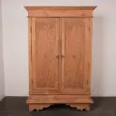 Meuble/armoire en bois aérogommé