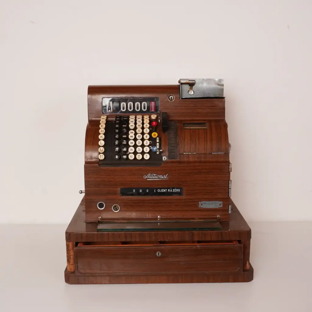 Caisse enregistreuse National vintage