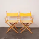 Paire de fauteuils de plage pliants
