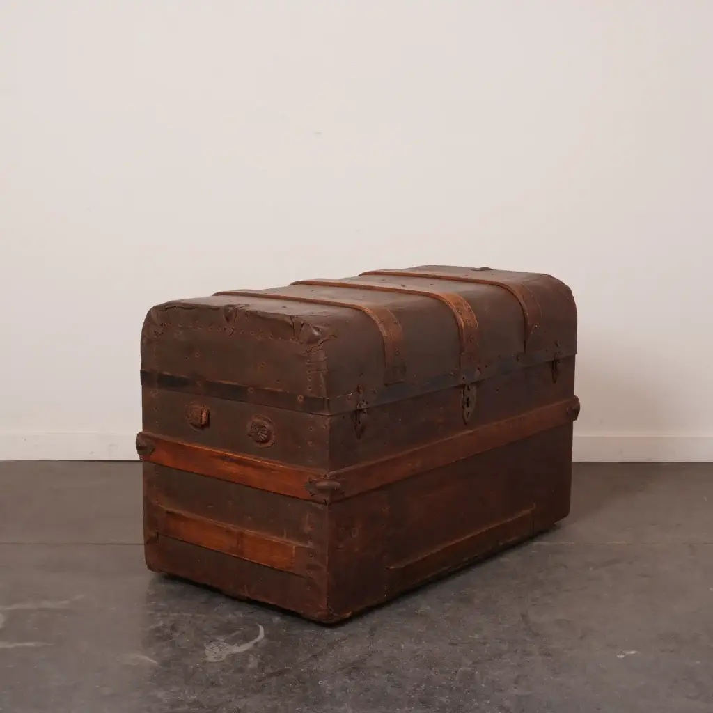 Malle de voyage Saratoga fin XIXe siècle