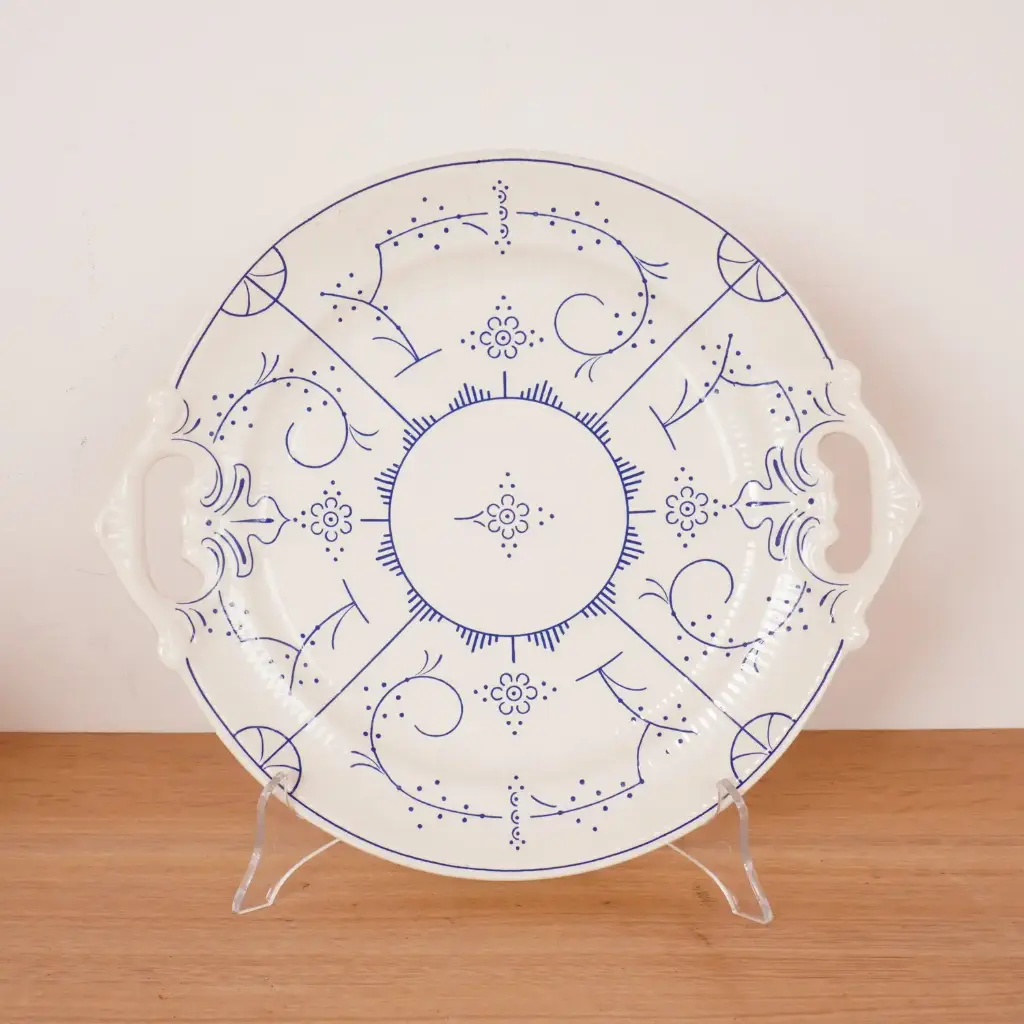Plat à gâteau BOCH Copenhague vintage