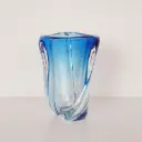 Vase en cristal Val Saint Lambert vintage