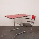 Table pliante formica vintage