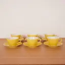 6 tasses Villeroy & Boch vintage Luxembourg