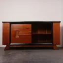 Meuble buffet bas en chêne vintage