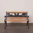 Banc de jardin enfant 
