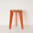Tabouret Transition by La Fabrik Menuiserie Orange