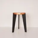 Tabouret Transition by La Fabrik Menuiserie Noir