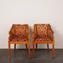 Paire de fauteuils bridge 