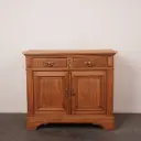 Meuble/buffet bas 2 portes chêne