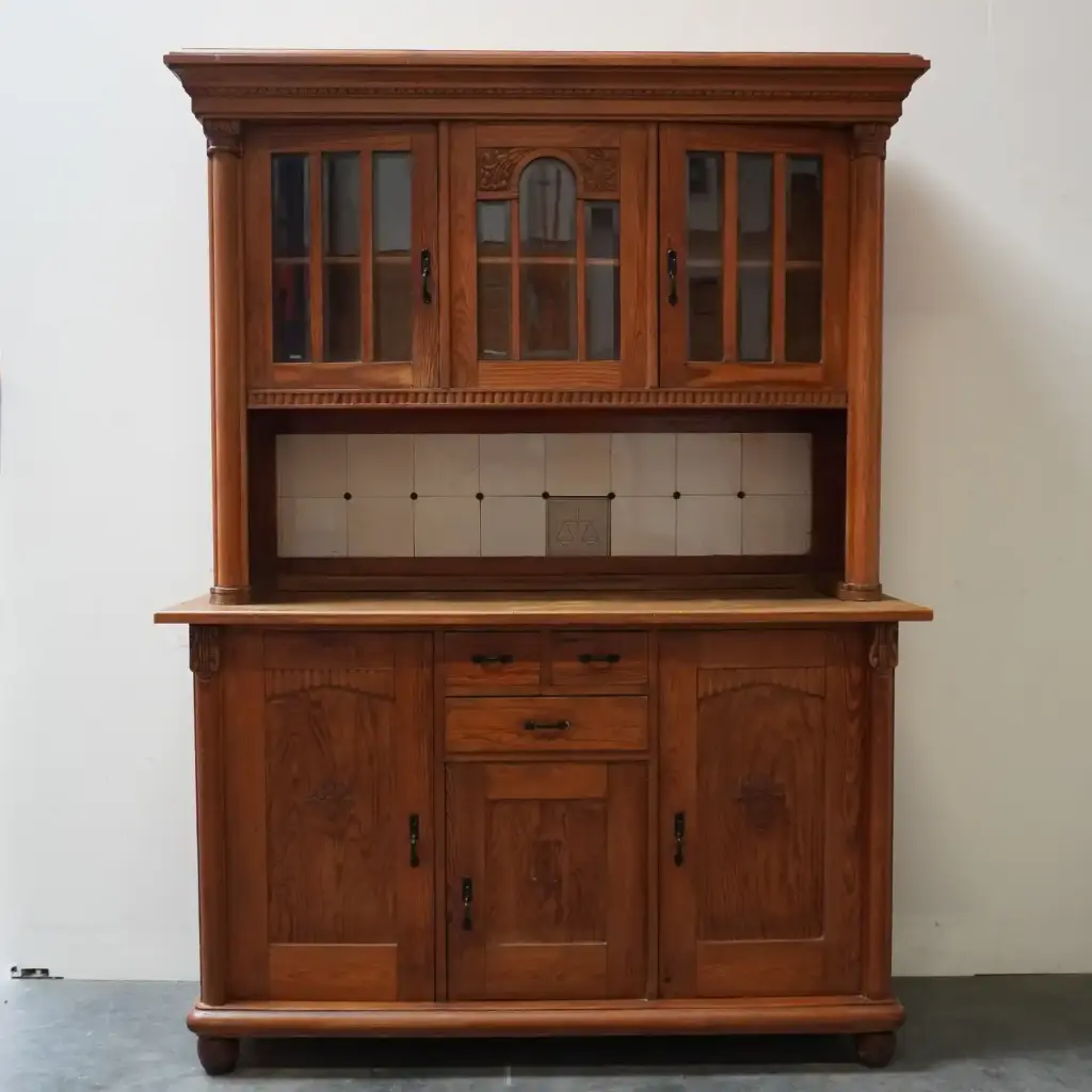 Meuble buffet/vaisselier style Art Nouveau
