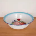 Bassine en tôle émaillée vintage
