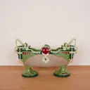 Jardinière en majolique style Art Nouveau 