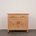 Meuble bas bois aérogommé