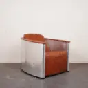 Fauteuil style "aviateur" simili