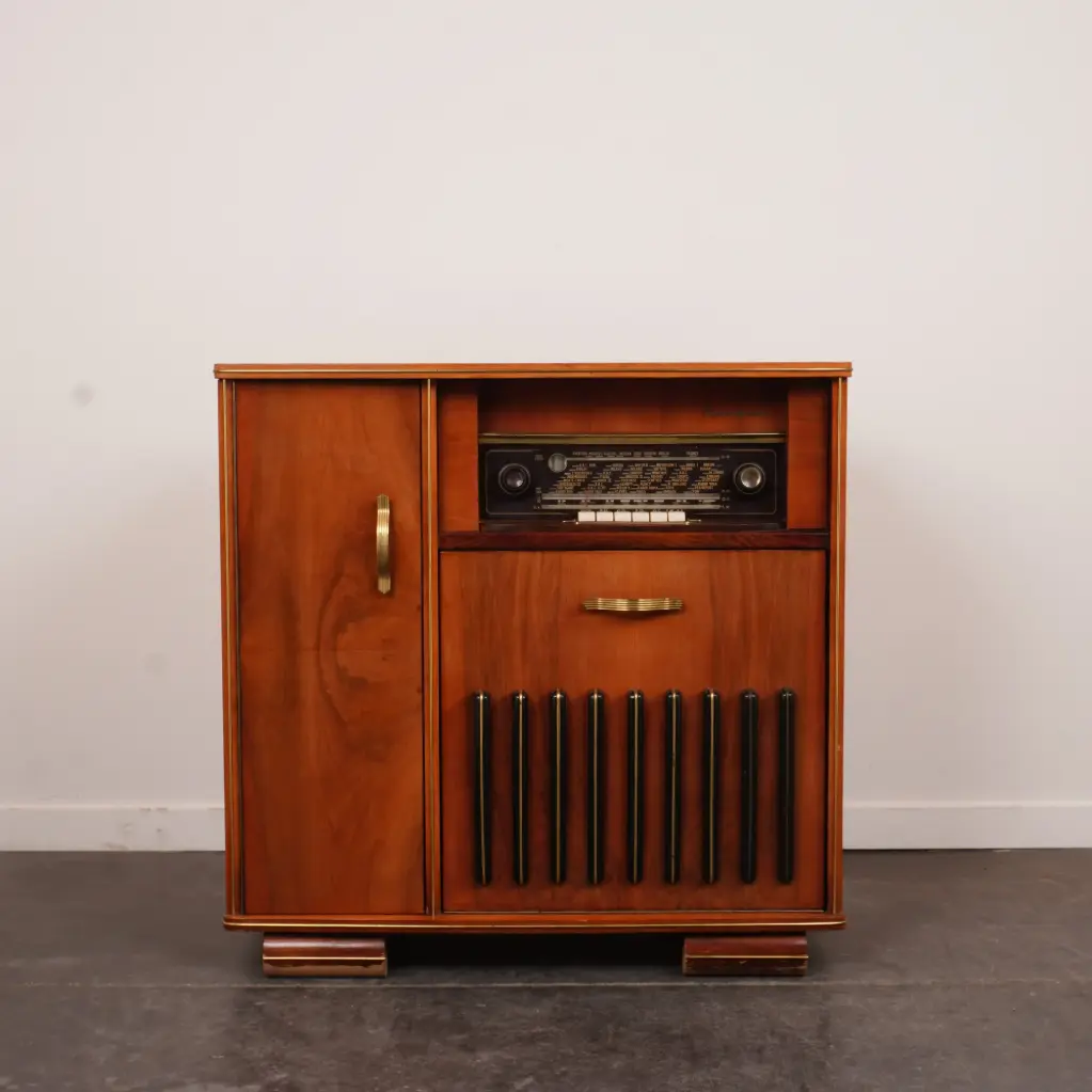 Meuble radio/tourne disque vintage