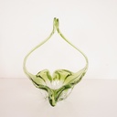 Vase/milieu de table verre soufflé