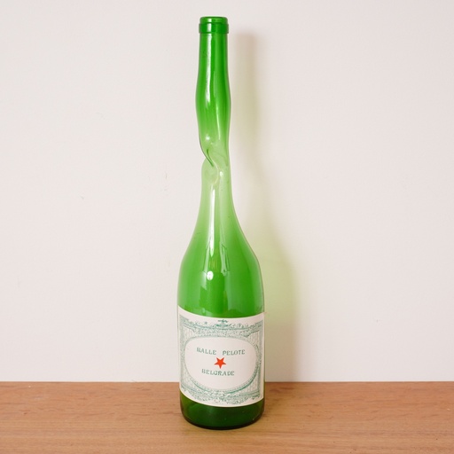 [SU0810] Bouteille en verre coloré