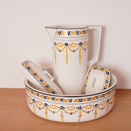 [SU1030] Set de toilette faïence NIMY
