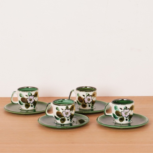 [SU1558] 4 tasses expresso BOCH "In The Mood"