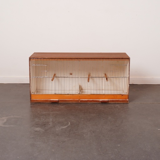 [SU1611] Cage à oiseaux vintage