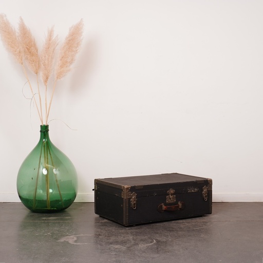 [SU1630] Malle/valise en bois ancienne