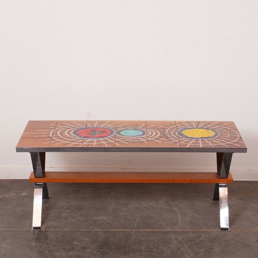 [SU1744] Table basse vintage