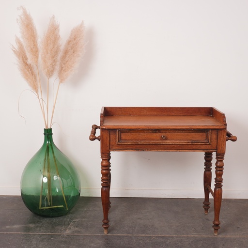 [SU1871] Meuble de toilette en chêne