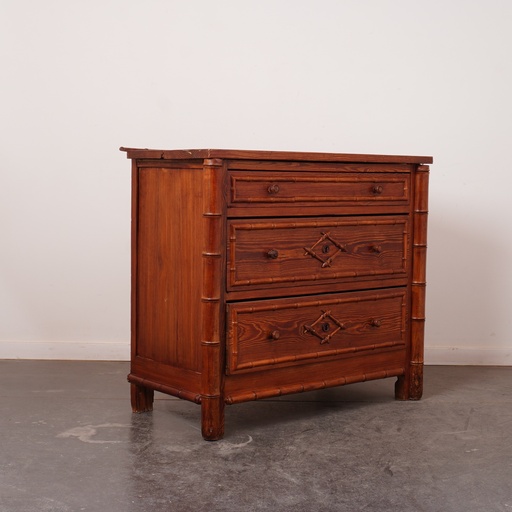 [SU1888] Commode imitation bambou