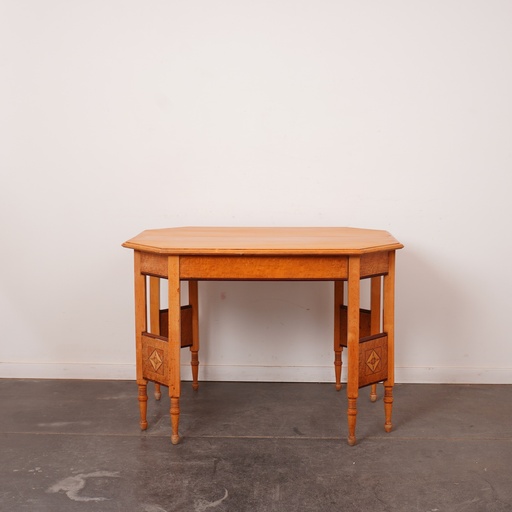 [SU1900] Table en bois marqueté